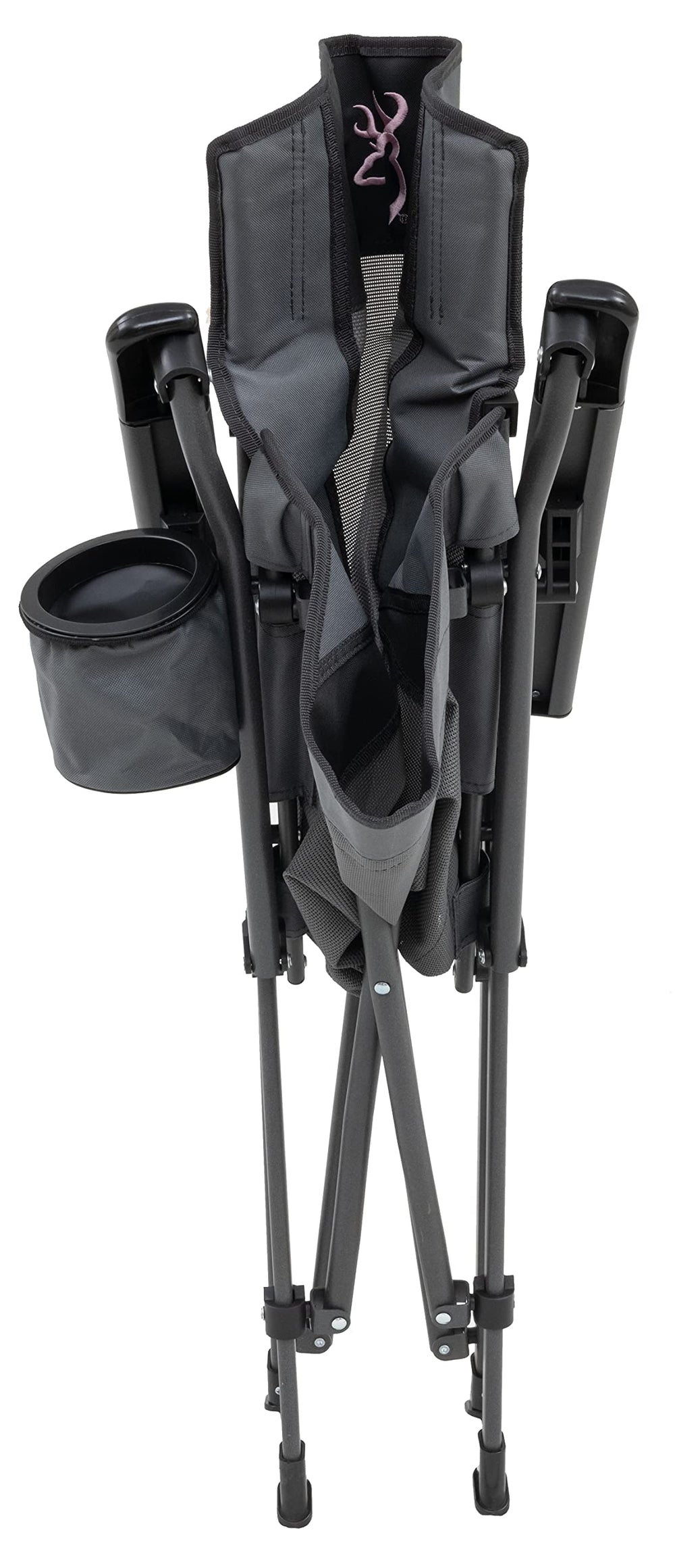 Browning chair supports up to 300 pounds for sturdy seating.