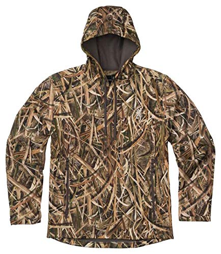 Browning Hood WW Smoothbore Mosgb XL front view with windproof sleeves for outdoor warmth