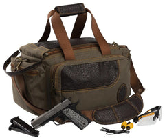 Browning Laredo exterior pockets for quick access to choke tubes and glasses.