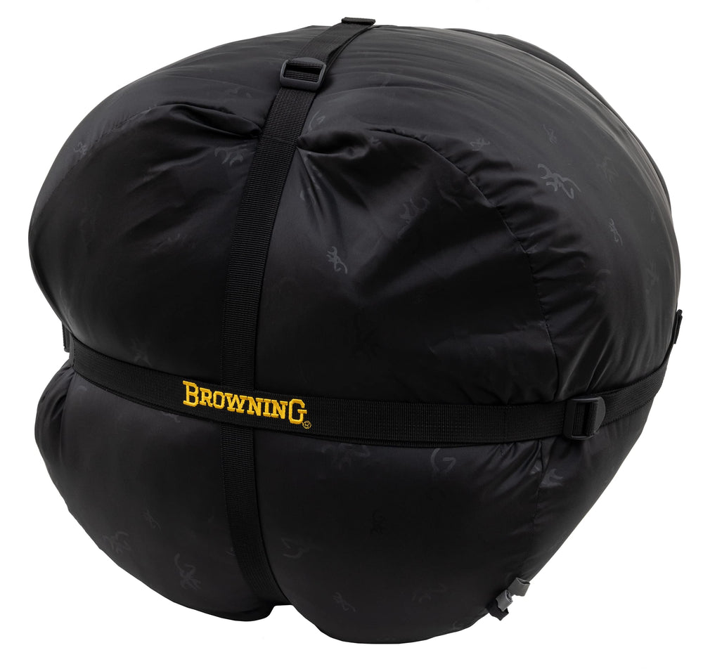 Browning McKinley contoured hood close-up for sealed warmth.