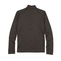 Browning Merino 1/4 Zip Major Brown fabric detail highlights moisture-wicking comfort