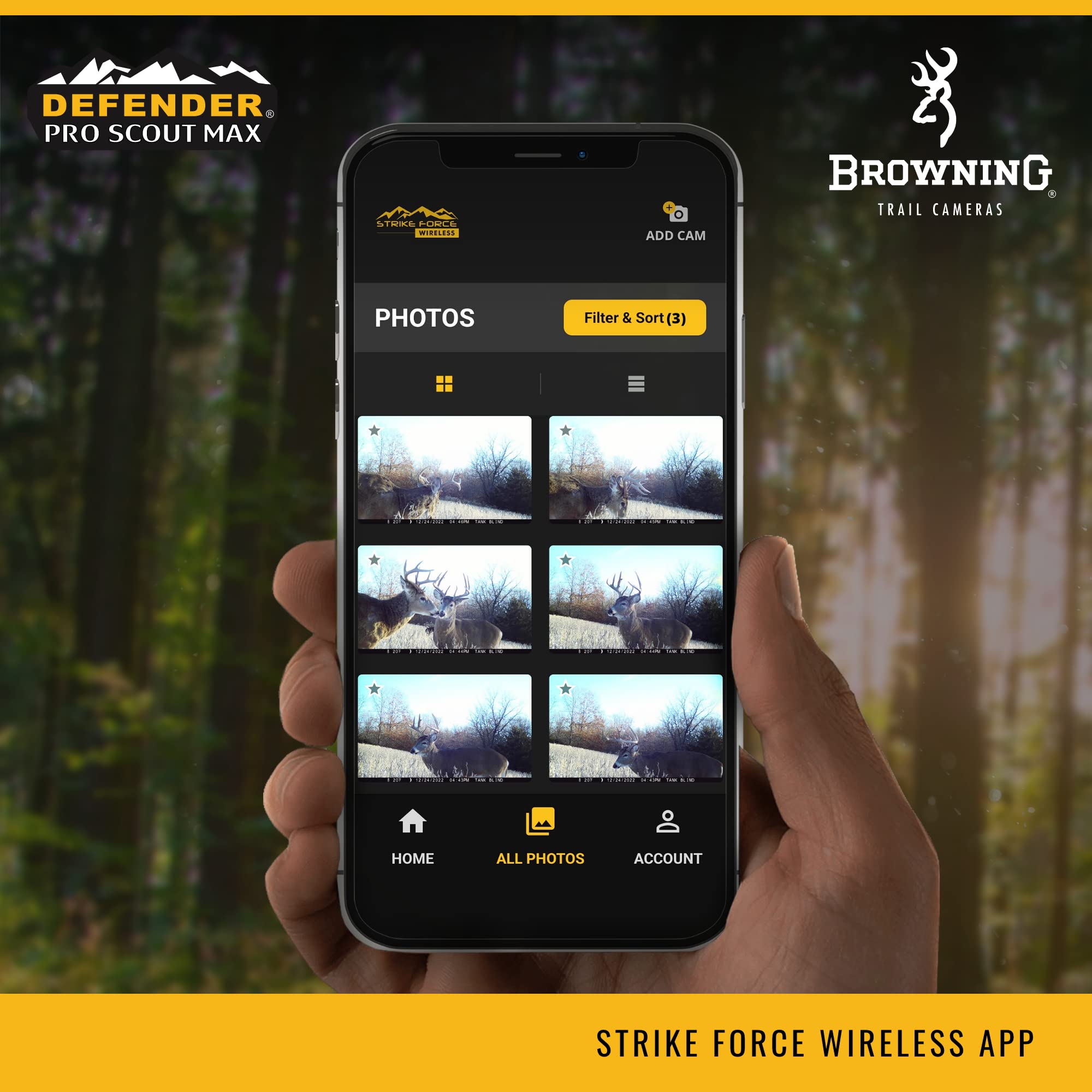 Browning Pro Scout Max battery life supports up to a year of field use.