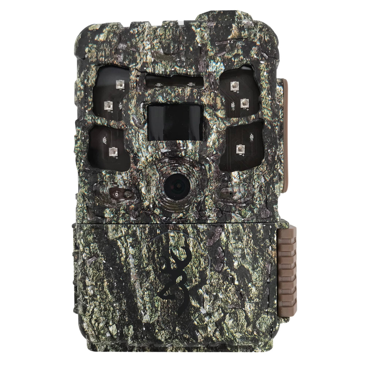 Browning Pro Scout Max camera front view for reliable remote wildlife monitoring.