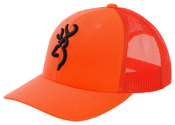 Browning Proof Blaze cap front view with Blaze logo for visibility outdoors