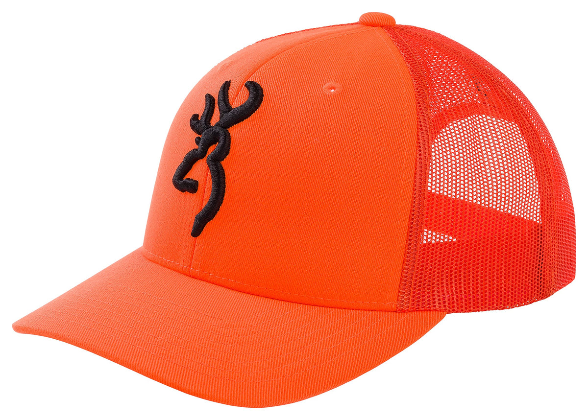 Browning Proof Blaze cap front view with Blaze logo for visibility outdoors