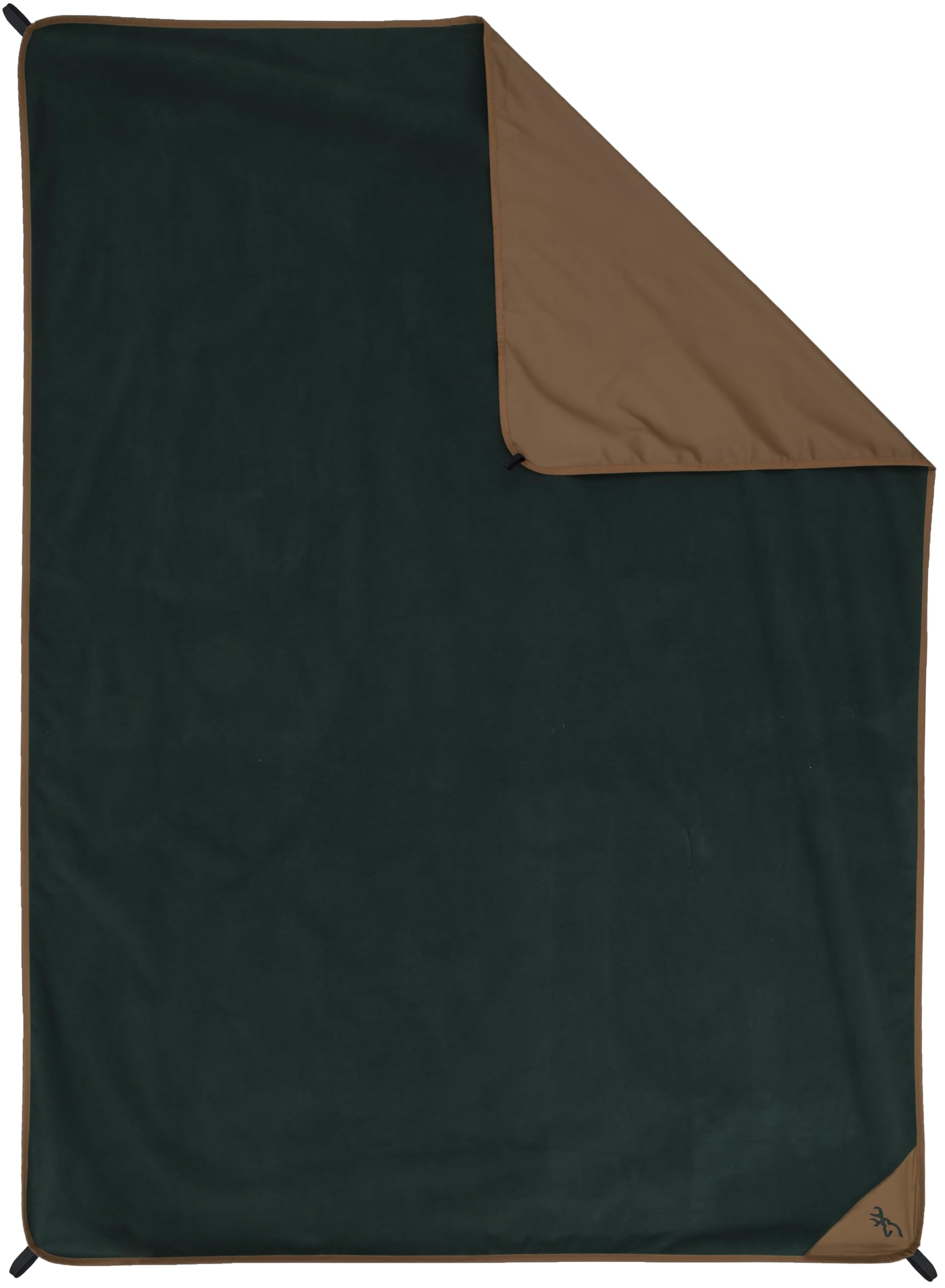 Browning Rover waterproof blanket with soft fleece top for cozy outdoor seating and warmth.