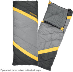 Browning Side-by-Side 0-Degree Bag unzip-to-two-bags for flexible use.