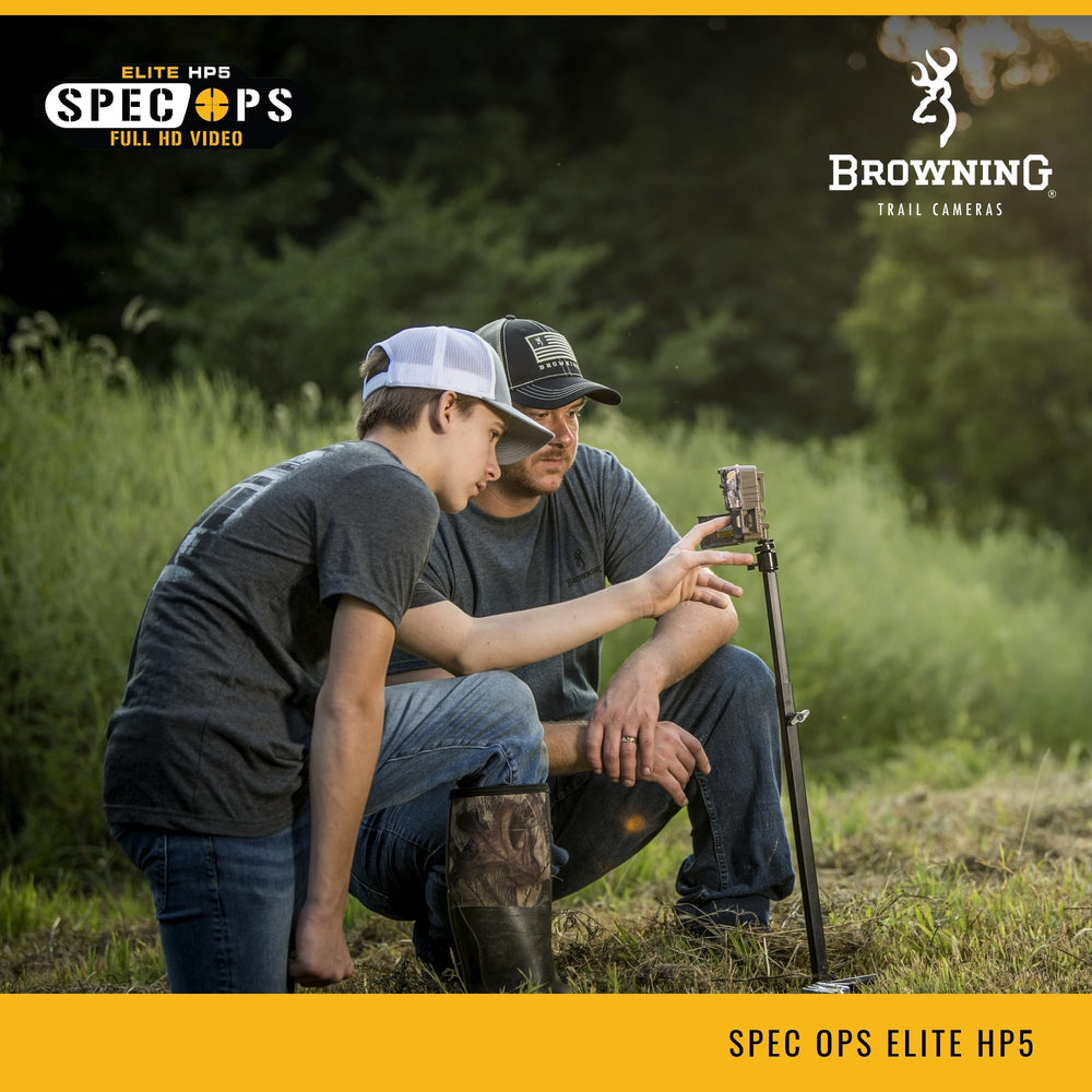 Browning Spec Ops Elite HP5 mounting-options illustrates rear bracket and standard thread versatility.