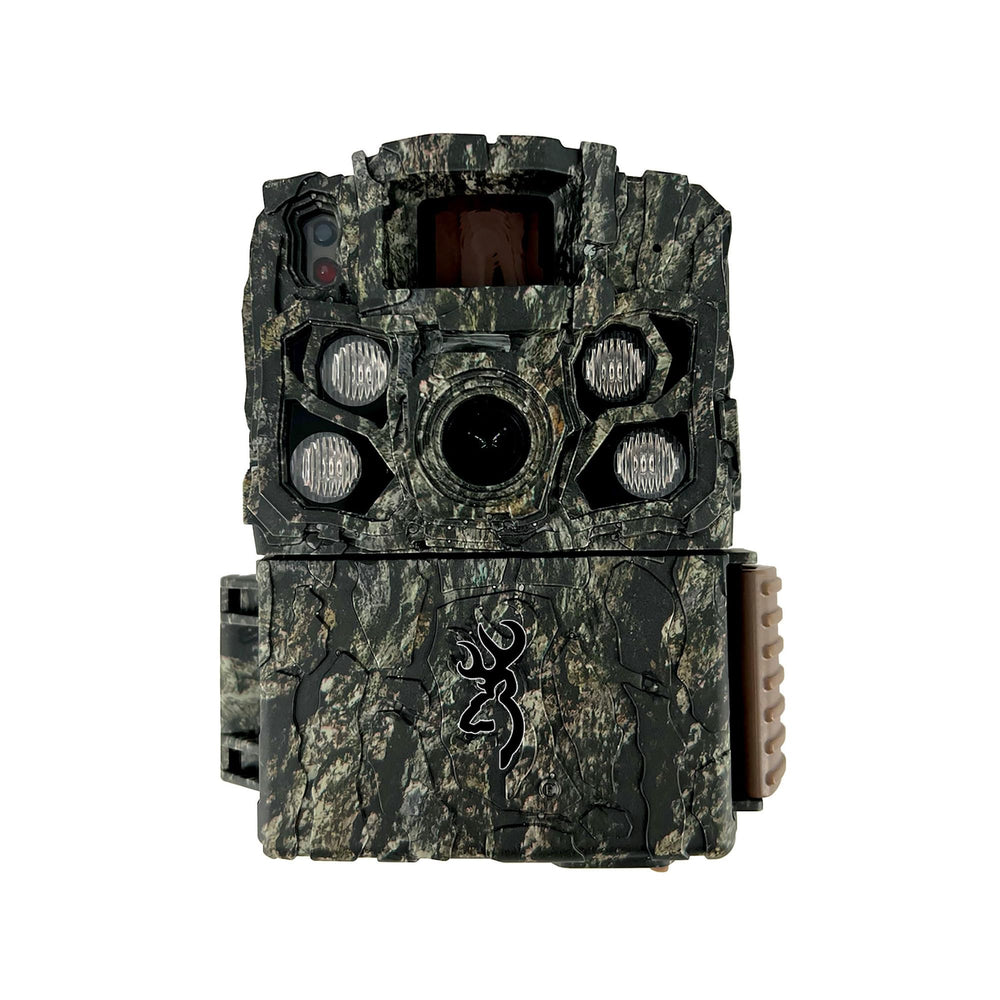 Browning Strike Force FHDR40MP night-vision view highlights clear nocturnal imagery.