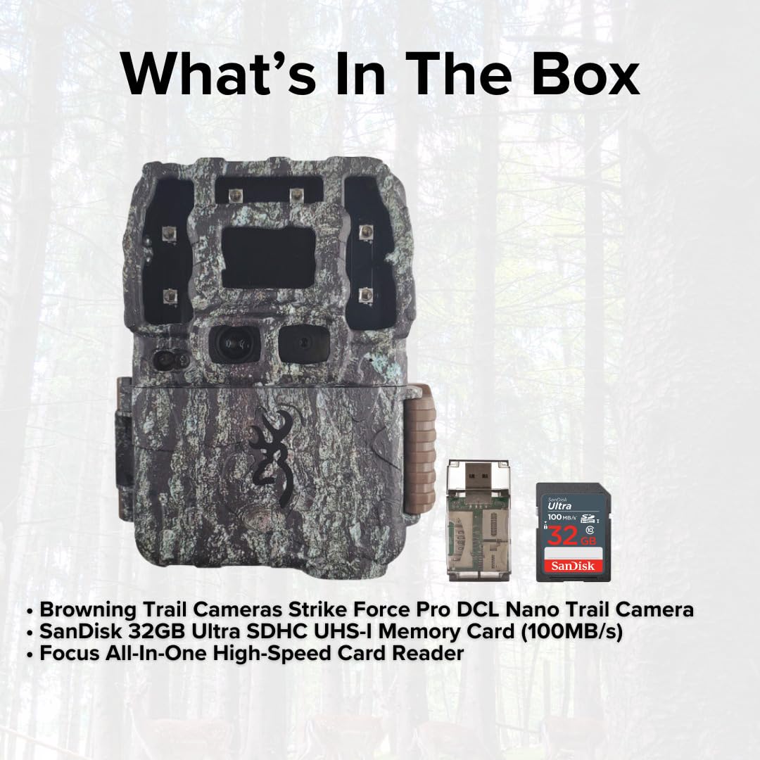 Browning Strike Force Pro DCL Nano infrared illumination extends nighttime range