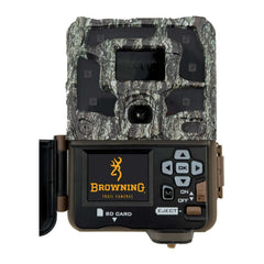 Browning Strike Force Pro X 1080 trigger-speed close-up highlighting instant action capture.