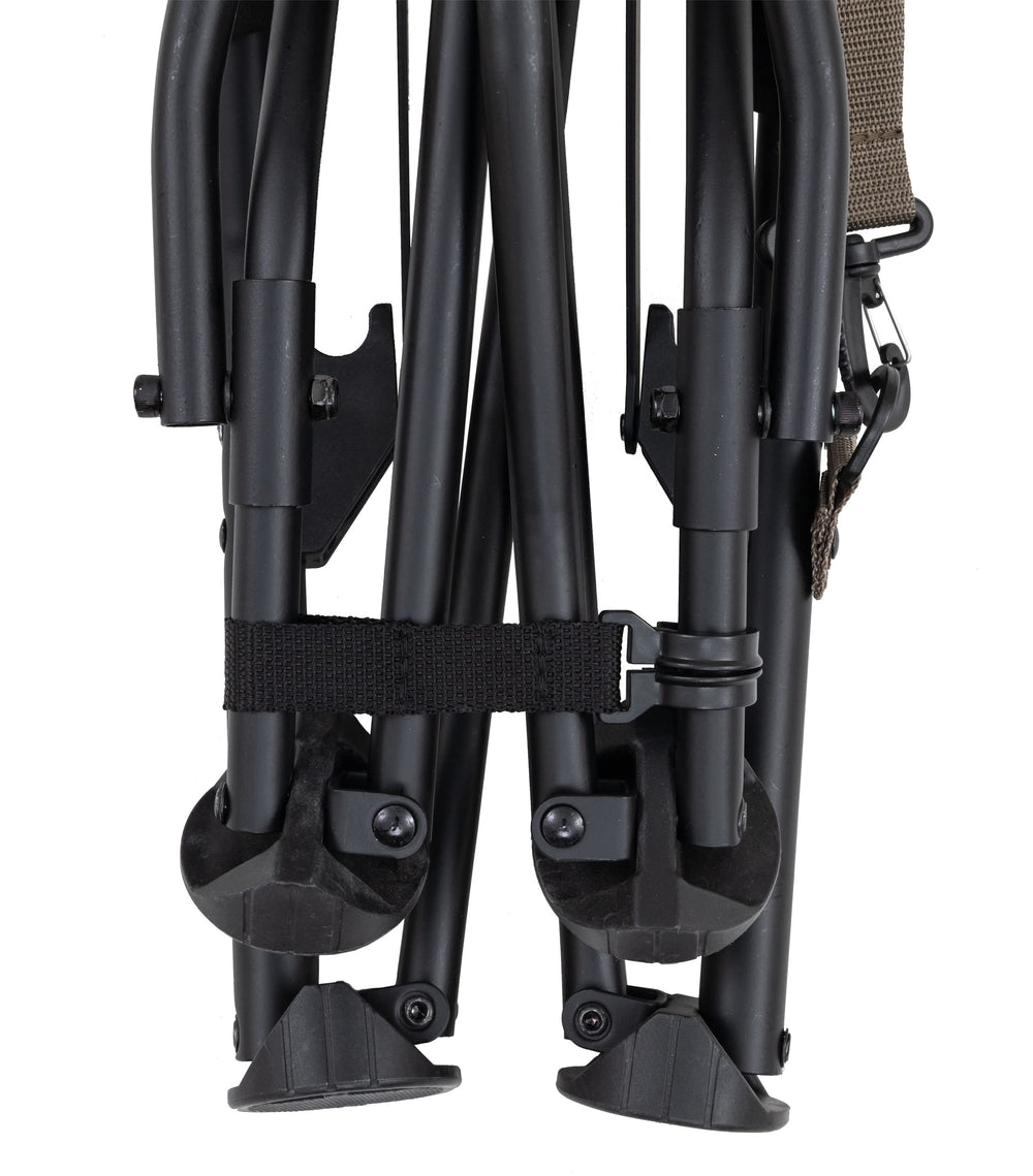 Browning Strutter chair camouflage Realtree Timber enhances concealment.