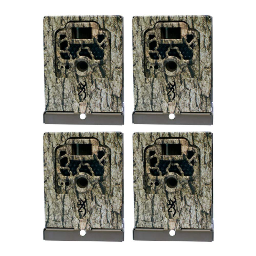 Browning 4-pack security box front view protecting camera from weather and theft.