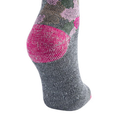 Browning socks with arch-support knit detail for stability during activities.
