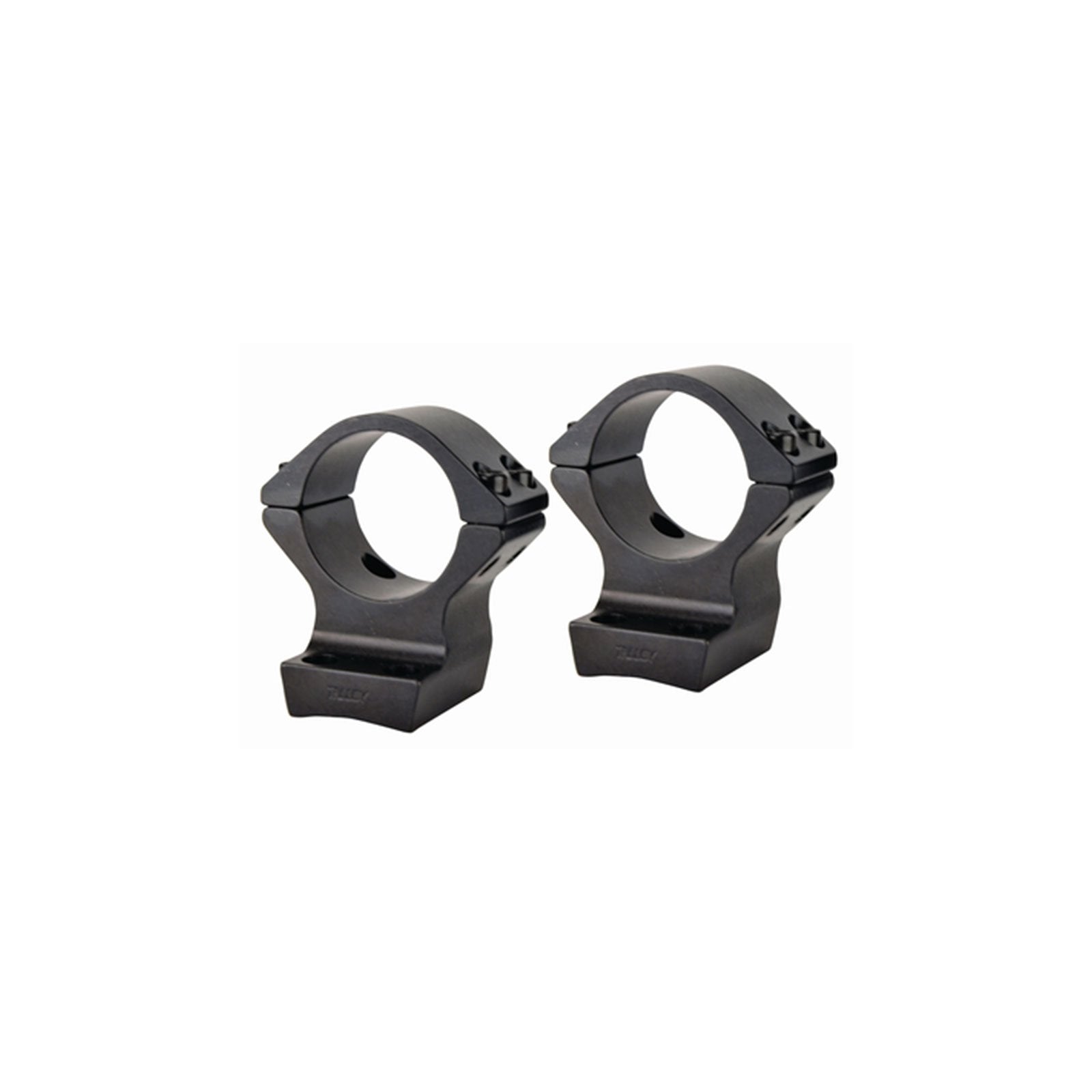 Browning X-Lock integrated scope rings in gloss finish for secure mounting and quick target alignment