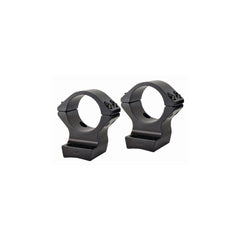 Browning X-Lock integrated scope rings in gloss finish for secure mounting and quick target alignment