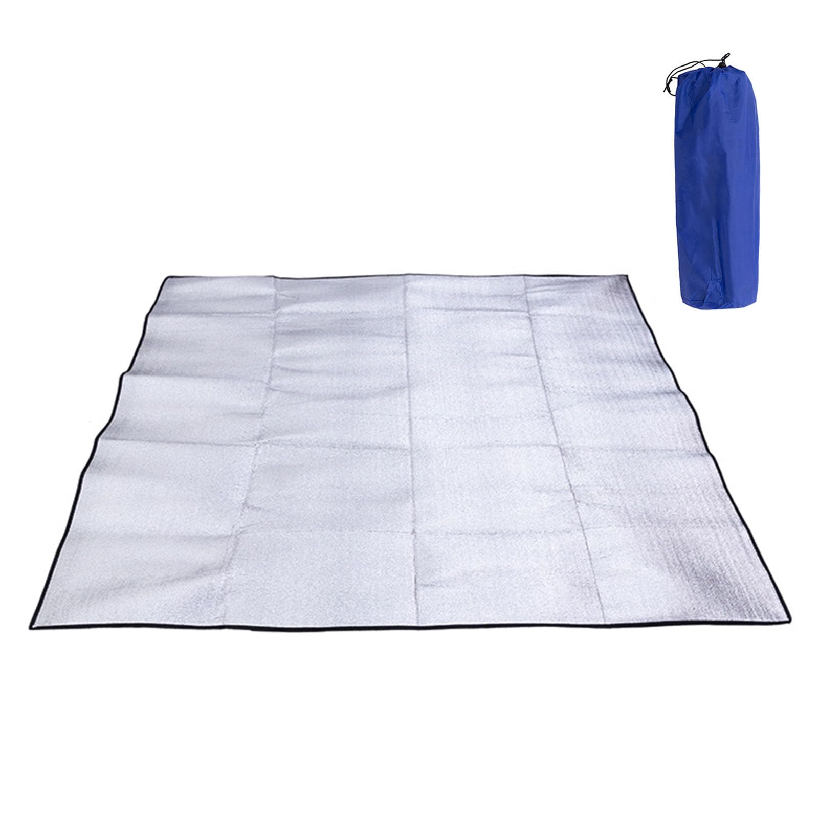 Brrnoo camping mat spread as a picnic blanket outdoors.