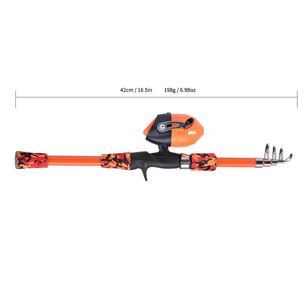 Brrnoo fiberglass rod construction shows toughness for family fishing