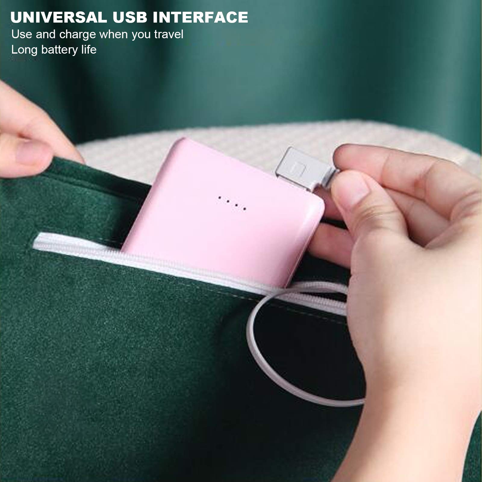 Brrnoo hand warmer with three temperature levels for adjustable comfort