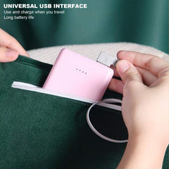 Brrnoo hand warmer with three temperature levels for adjustable comfort