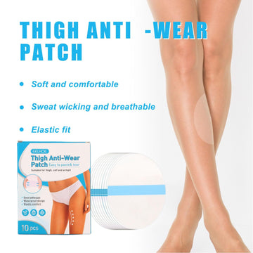 Brrnoo thigh anti wear patch adheres well, even in water for daily activities.