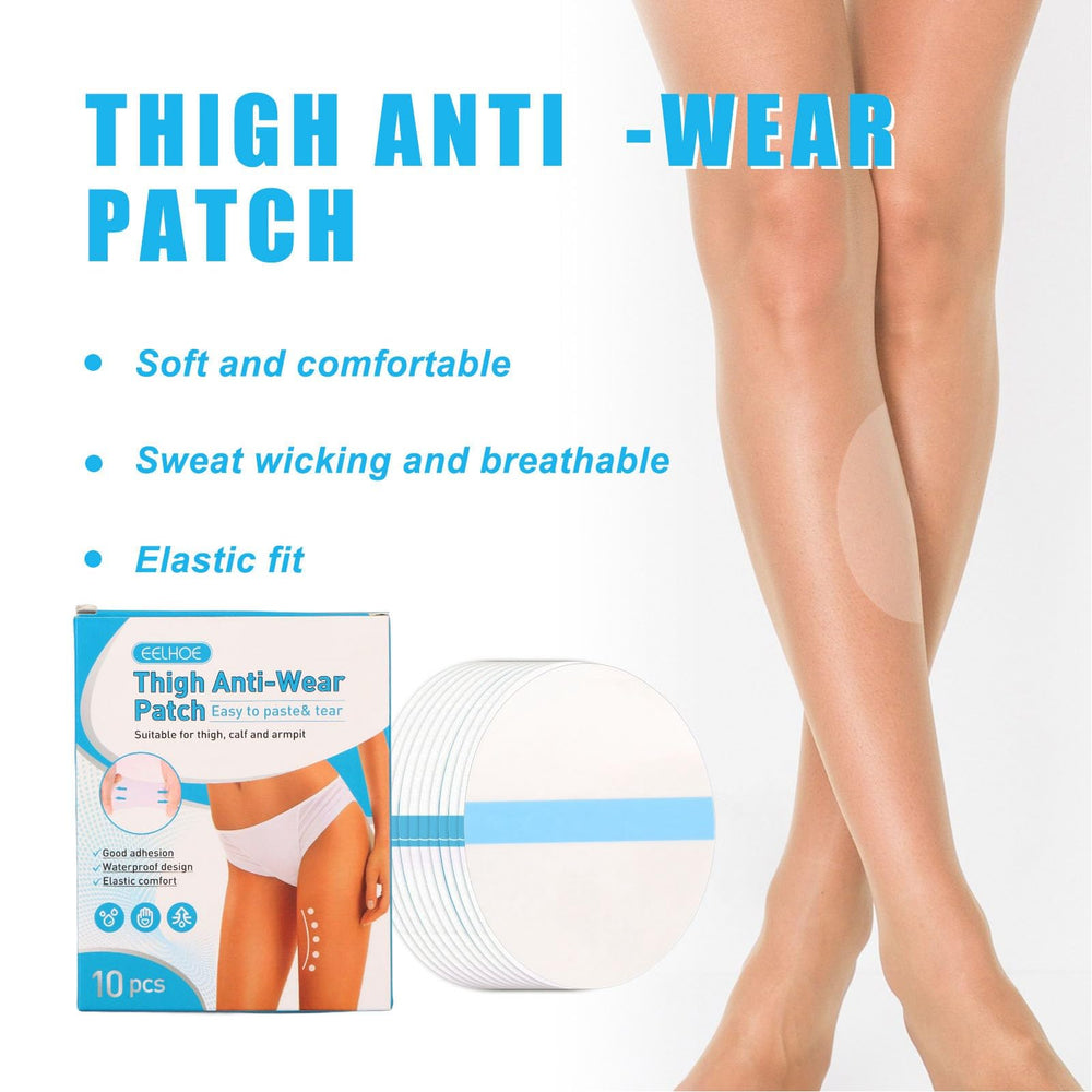 Brrnoo thigh anti wear patch adheres well, even in water for daily activities.