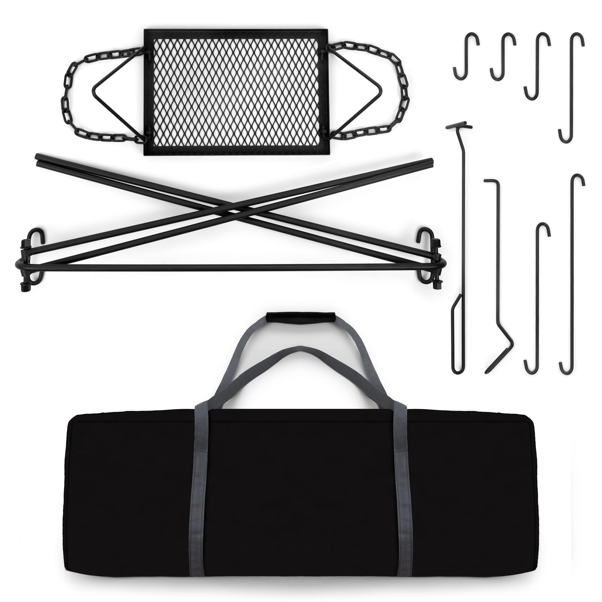 Bruntmor collapsible-legs design collapses for easy transport and quick setup.