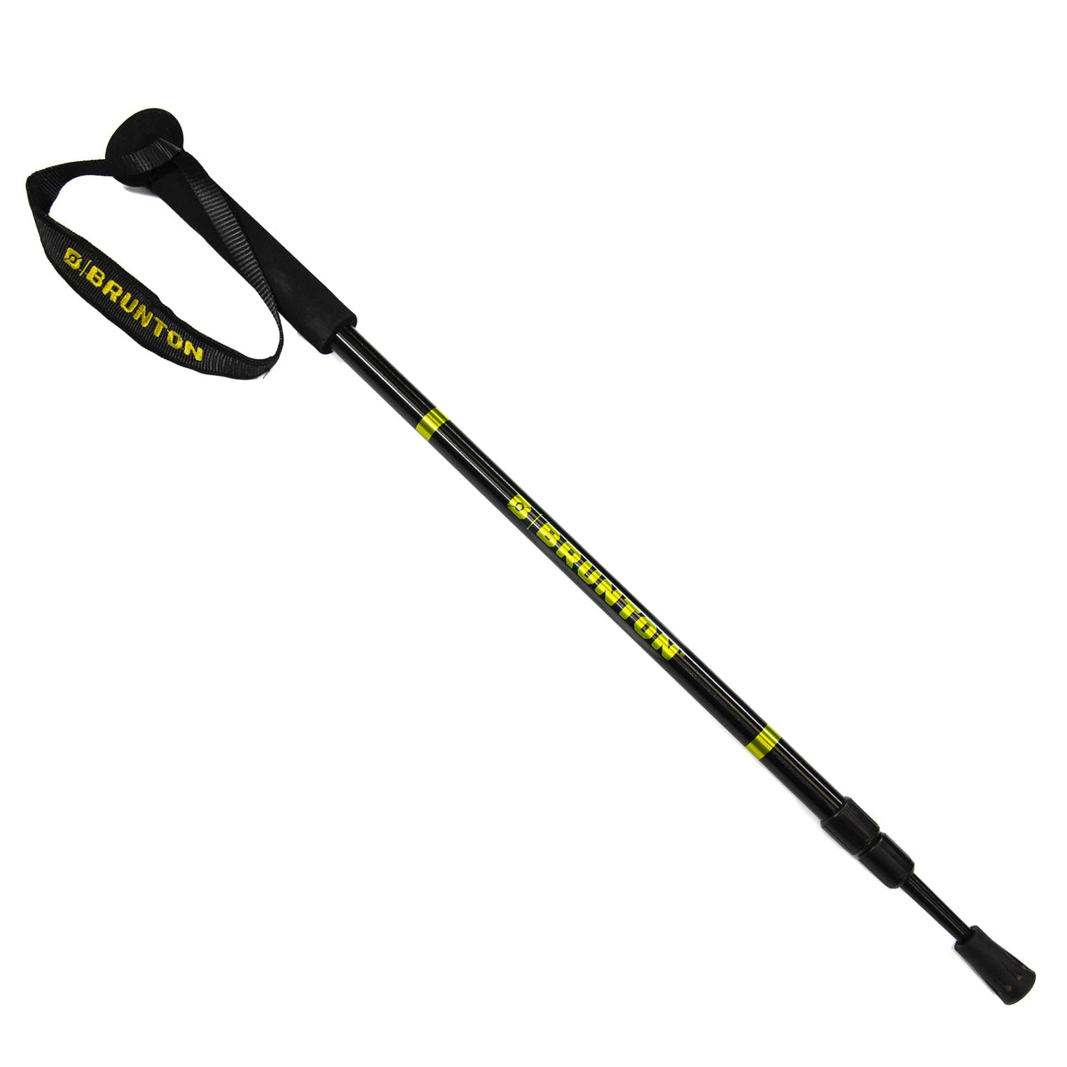 Brunton collapsible Jacob's Staff with three-section design for adaptable field use.