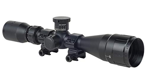 BSA Optics Sweet matte black finish emphasizes rugged, weather-ready durability