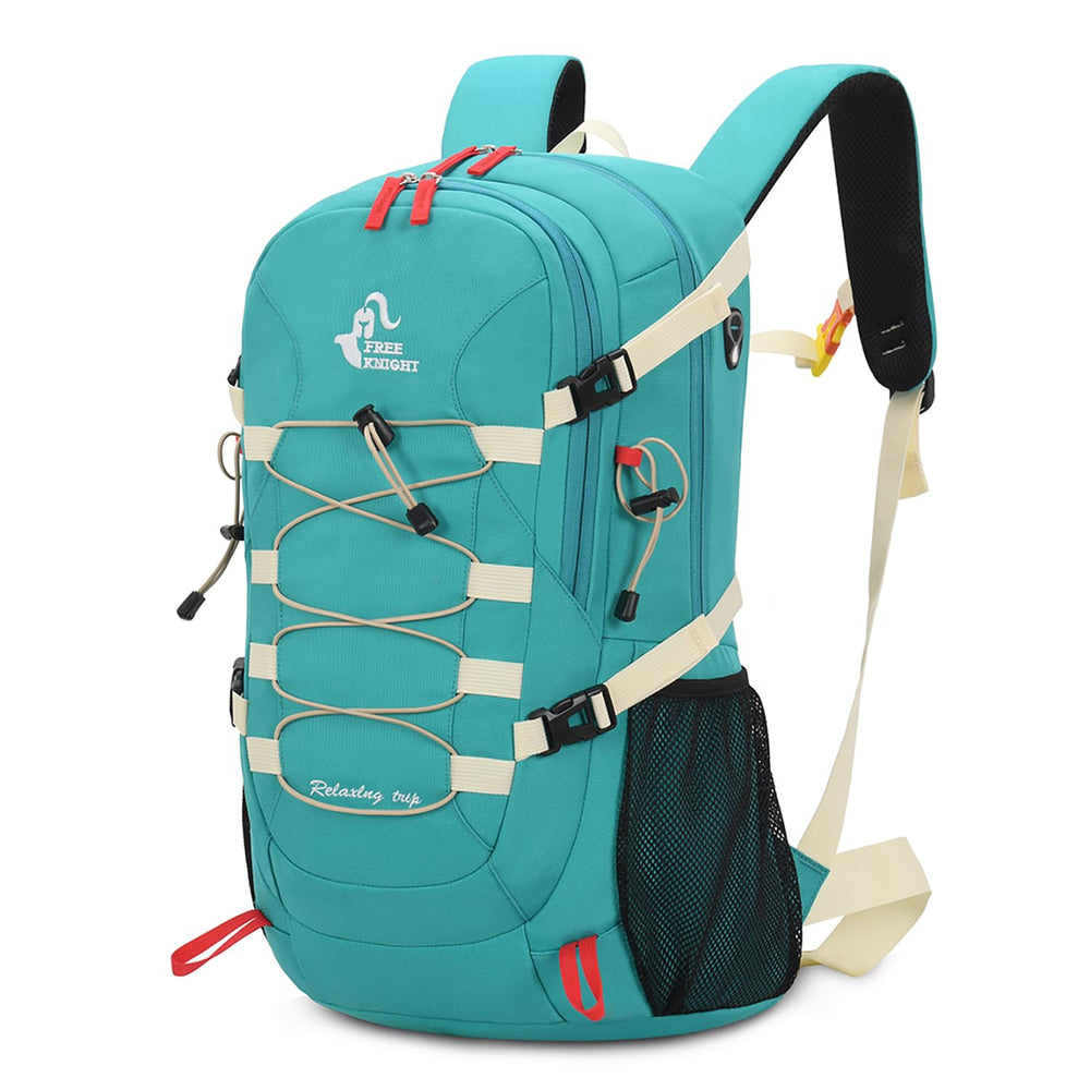 Bseash 40L backpack front view showcases roomy main compartment for camping gear.