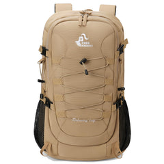 Bseash 40L backpack front view showing spacious main compartment for multi-day gear