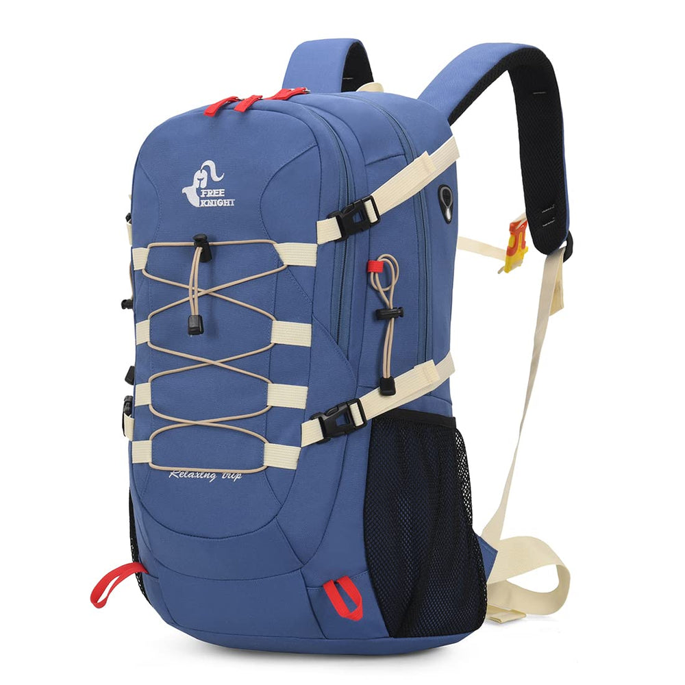 Bseash 40L waterproof hiking backpack with spacious main compartment for gear and sleeping bags