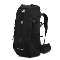 Bseash 60L hiking backpack main compartment spacious for multi-day gear.