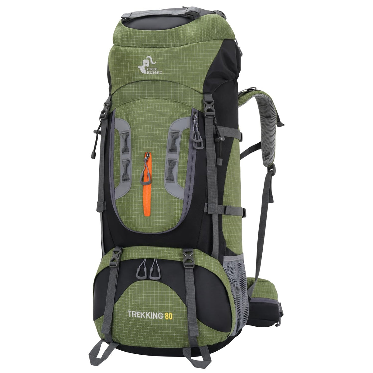 Bseash 80L backpack side pockets ideal for water bottles on hikes