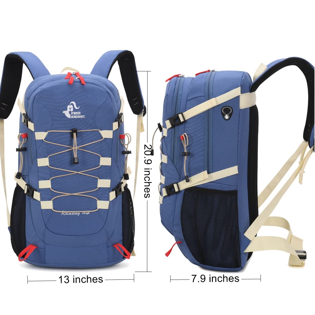 Bseash backpack rain cover bottom pouch keeps gear dry during rain