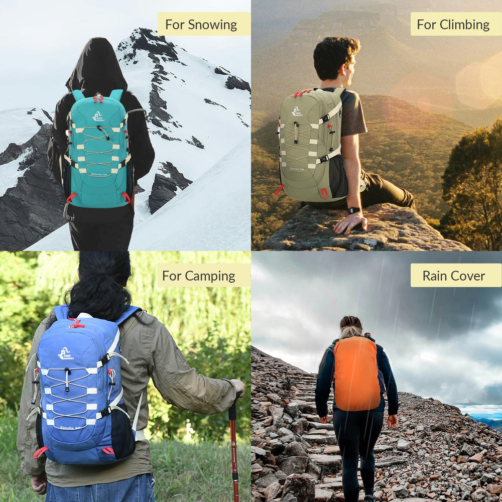 Bseash breathable mesh back panel enhances comfort during long hikes