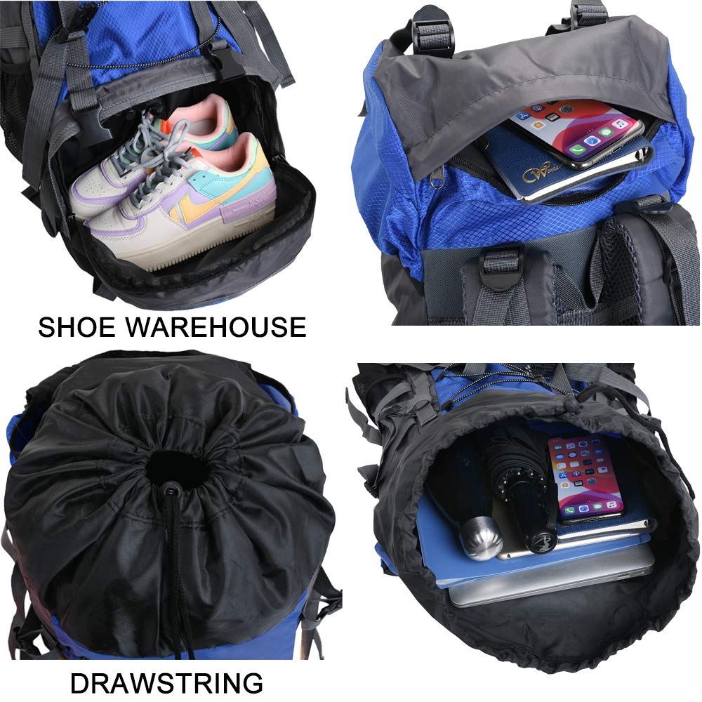 Bseash multi compartment design helps organize gear efficiently
