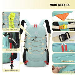 Bseash 40L multi-pocket organization helps you find essentials quickly