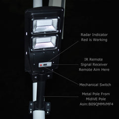BSOD Hog Light remote control enables convenient operation from a distance