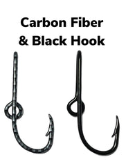 BT Outdoors black eagle claw hat pin for caps, durable finish complements any cap style.