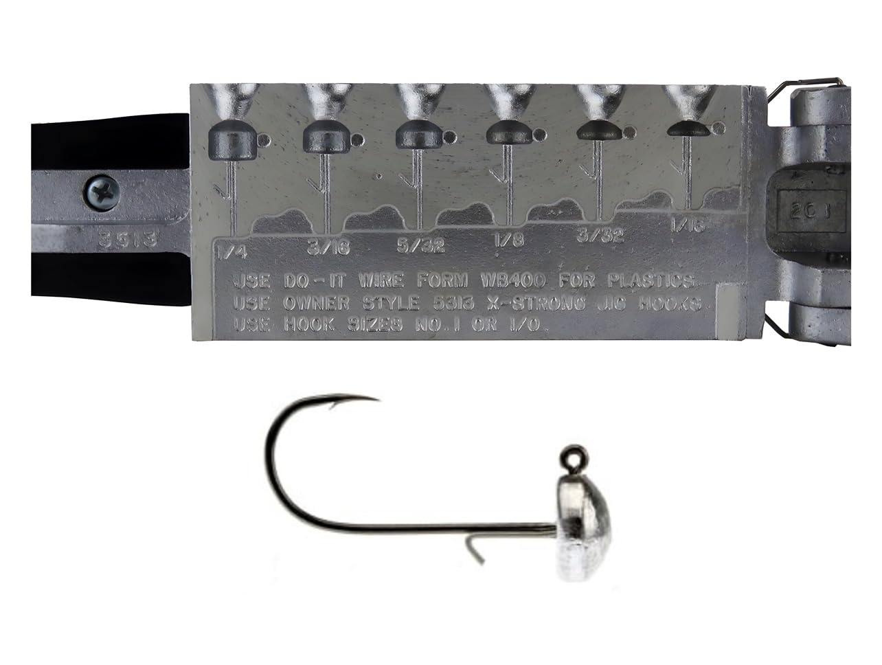BT Outdoors Do-It Mold 3513 MFJ-6-A Midwest Finesse Jig, versatile Ned Rig starter for bass anglers.