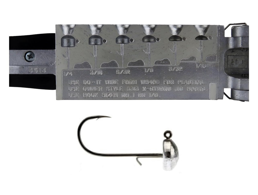 BT Outdoors Do-It Mold 3513 MFJ-6-A Midwest Finesse Jig, versatile Ned Rig starter for bass anglers.