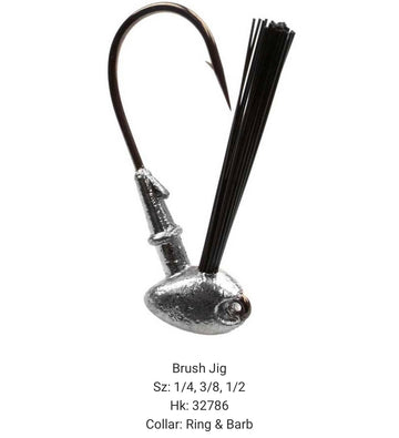 BT Outdoors Do It Mold Brush Jig half-ounce for strong hook sets in thick vegetation