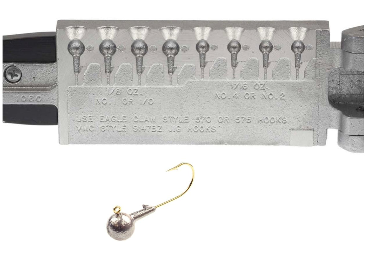 BT Outdoors Do It Mold round head jig 1/16 oz for precise jigging and soft plastic fit