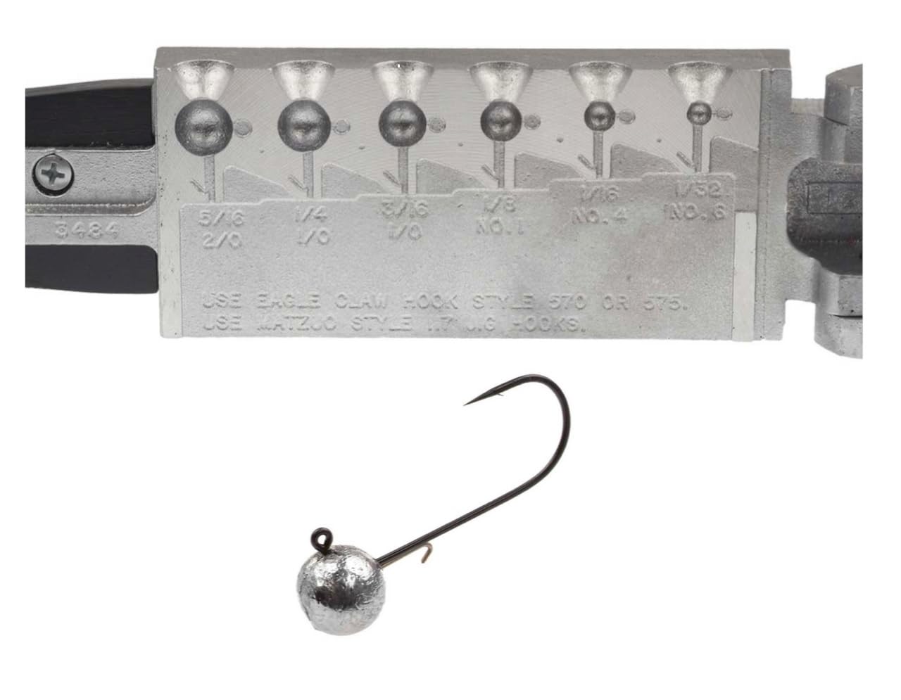 BT Outdoors Do It Mold Round Head Jig 1-32oz for precise jigging action.