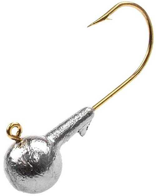 BT Outdoors Do it Mold Round Head Jig 3-8oz boosts hook exposure during retrieves.
