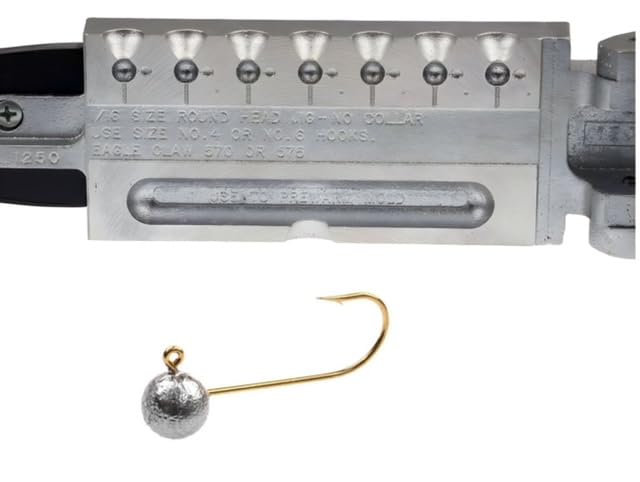 BT Outdoors Do It Mold Round Head Jig PRO-101, one sixteenth ounce, ideal for precise jigging.