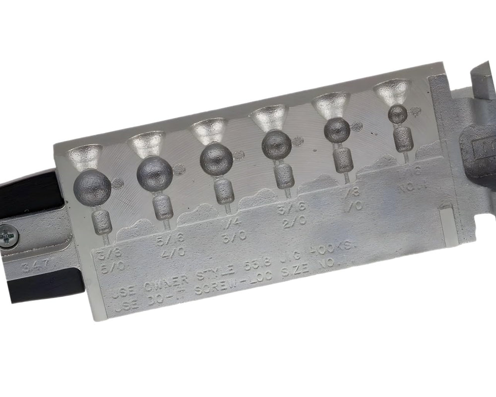 BT Outdoors Do It Mold Round Head Jig Screw-Loc 3/16oz promotes steady sinking and control