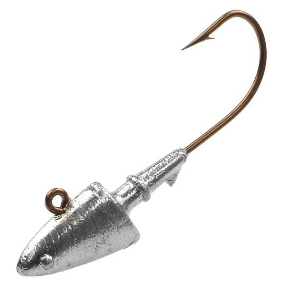 BT Outdoors Do It Mold Shad Head Jig 2oz assembly highlights durable collar and barb for easy rigging.