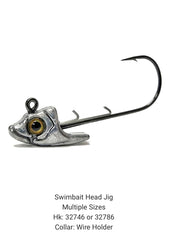 BT Outdoors Do It Mold Swimbait Head Jig 3-4 oz – ideal for larger paddletail swimbaits